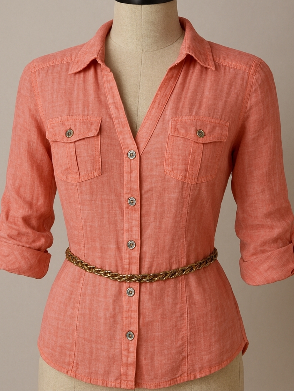 Women's XS Guess button up shirt